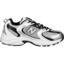 New Balance White & Black 530 Sneakers