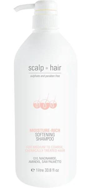 NAK Scalp to Hair Moisture Rich Softening Shampoo 1 Litre