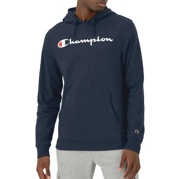 Champion Middleweight T-Shirt Hoodie Navy - M