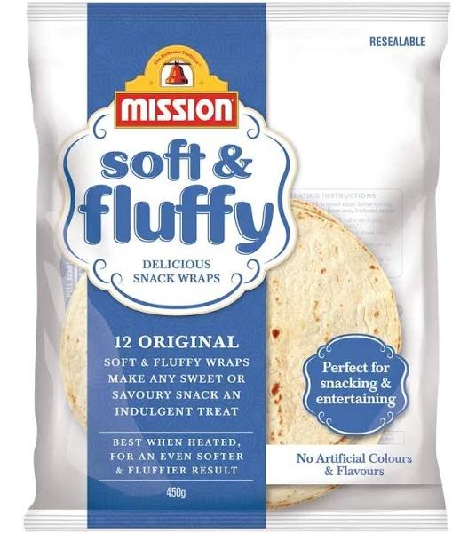 Mission Wraps Soft & Fluffy 12 Pack