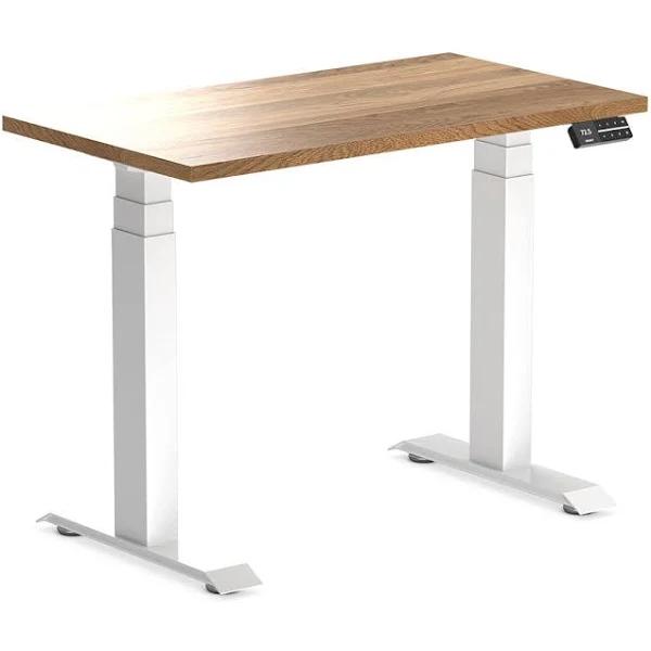 Desky Dual Mini Hardwood Sit Stand Desk