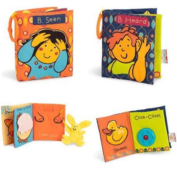 B. Toys - Peek-A-Books B. Heard & B. Seen - Soft Baby Books