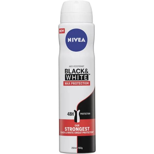 Nivea Deodorant Black & White Max Protection Aerosol 250ml