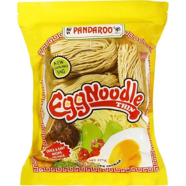 Pandaroo Noodles Thin Egg 375g