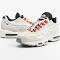 Nike Air Max 95 Light Bone Habanero Red