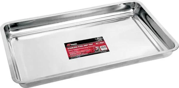 Stainless Steel Drip Tray, Stops Floor Contamination & Improves Safety - PKTool