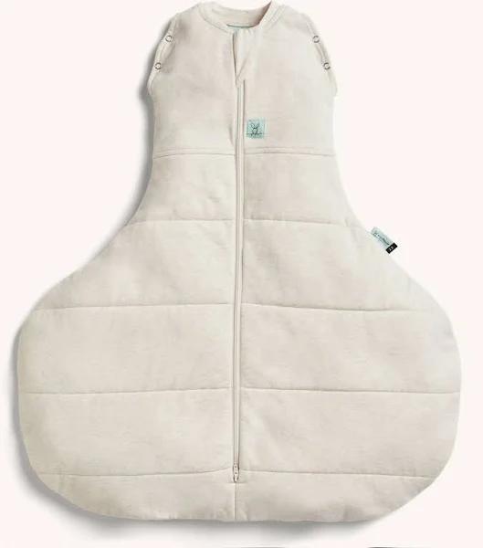 ergoPouch Hip Harness Cocoon Swaddle Bag 2.5 Tog Oatmeal Marle 3-6M