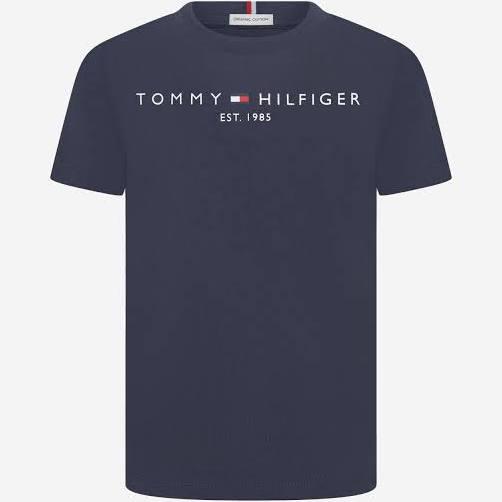 Tommy Hilfiger Kids Essential Short Sleeve T-Shirt 14 Yrs Navy