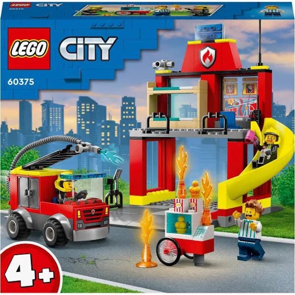 LEGO 60375 City Fire Station and Fire Truck