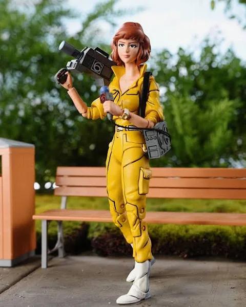 Ultimate April O'Neil - 7" Action Figurine - Teenage Mutant Ninja Turtles - NECA Collectibles