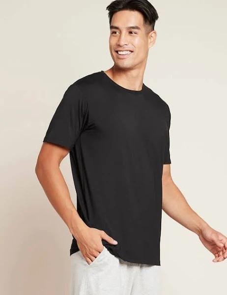 Men's Crew Neck T-Shirt | Made from Organic Bamboo | Boody, Black / 2XL