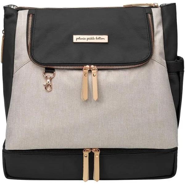 Petunia Pickle Bottom Pivot Backpack - Sand/Black