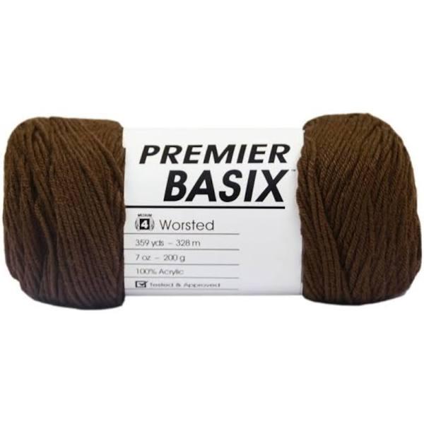 Premier Yarns Basix Yarn Chocolate