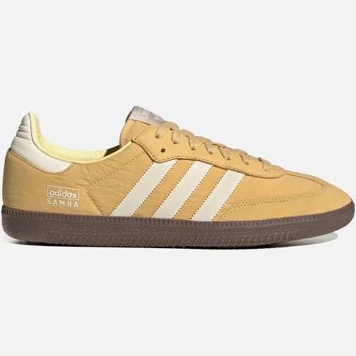 Adidas Samba OG Reflective Nylon Oat Shoes - Size 13 - Oat/Wonder White/Gum