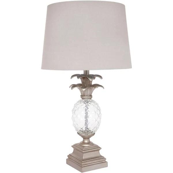 Langley Table Lamp - Antique Silver