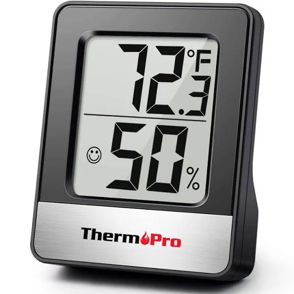 ThermoPro TP49 Digital Hygrometer Indoor Thermometer Humidity Meter Room Thermometer With Temperature and Humidity Monitor Mini Hygrometer