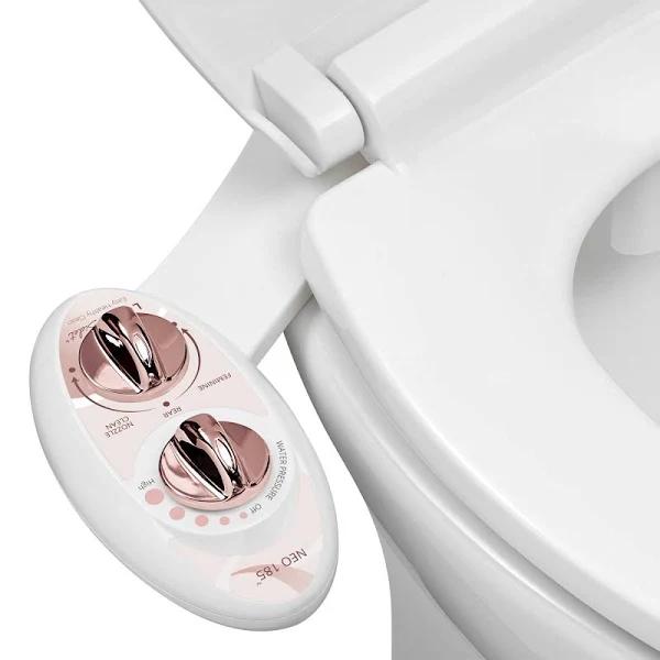 Luxe Bidet Neo 185 - Non-electric Bidet Toilet Attachment With Self-cleaning Dual Nozzle And Adjustable Water Pressure For Sanitary And Feminine