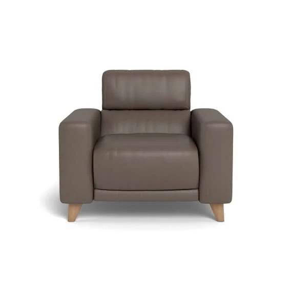 Sterling Leather Electric Recliner Armchair Elephant by Freedom