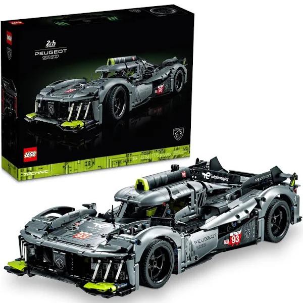 LEGO Technic Peugeot 9X8 24H Le Mans Hybrid Hypercar Set 42156