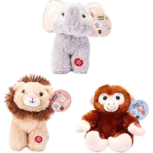 Kmart Jungle Plush Toy-Assorted