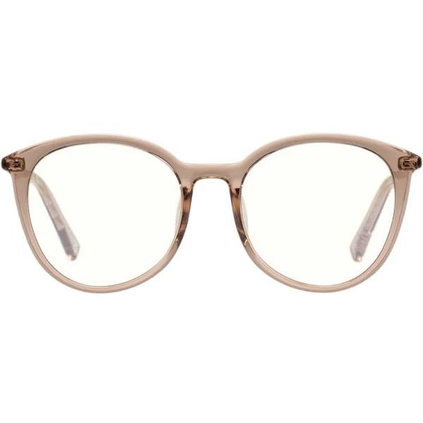 Le Specs Le Danzing Blue Light Glasses - Rosewater/Rose Gold