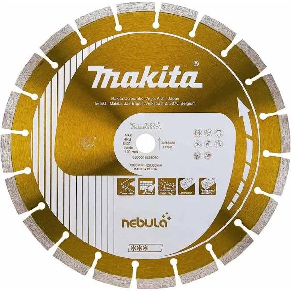 Makita 125mm x 22.23 Diamond Blade Segmented - Nebula B-56253