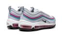 Nike Air Max 97 MNS Womens Silver Beach Shoes - Size 6 - Pure platinum/black-pink Prime