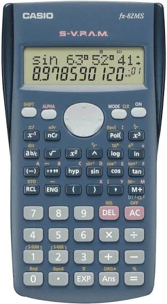 Casio FX-82MS Calculator Technical