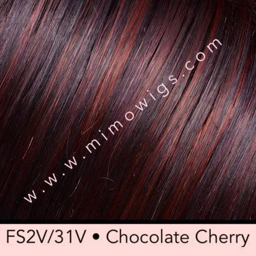 Jon Renau Top Notch Synthetic Hairpiece, FS2V 31v Chocolate Cherry