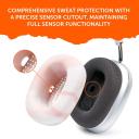 WC SweatZ Max - Protective Earpad Covers For Airpods Max Made by Wicked Cushions | Sweatproof & Easily Washable | Full Earpad Sweat Protection | Pink