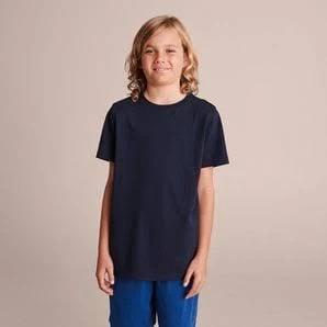 Target Kids Short Sleeve Cotton School T-shirts | Blue | Size 14