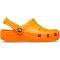 Crocs Childrens/Kids Classic Clogs Orange Zing 5 UK Child Mixed Childrens Clogs