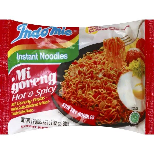 Indomie Instant Noodles Hot & Spicy Mi Goreng 80g