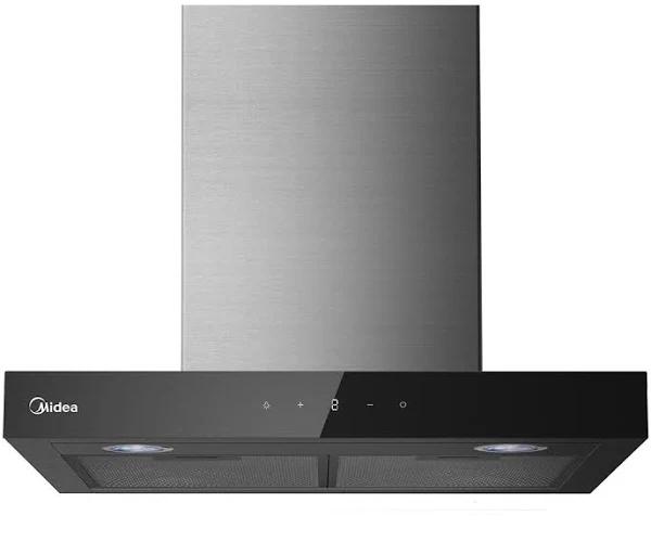 Midea 60cm T-shape Canopy Rangehood - MHT60BL