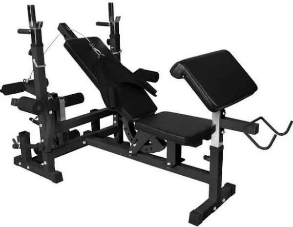 Gorilla Sports Multi-Gym Universal Workstation - Black