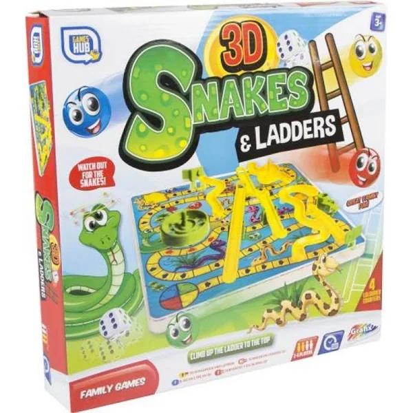 Grafix 3D Snakes & Ladders