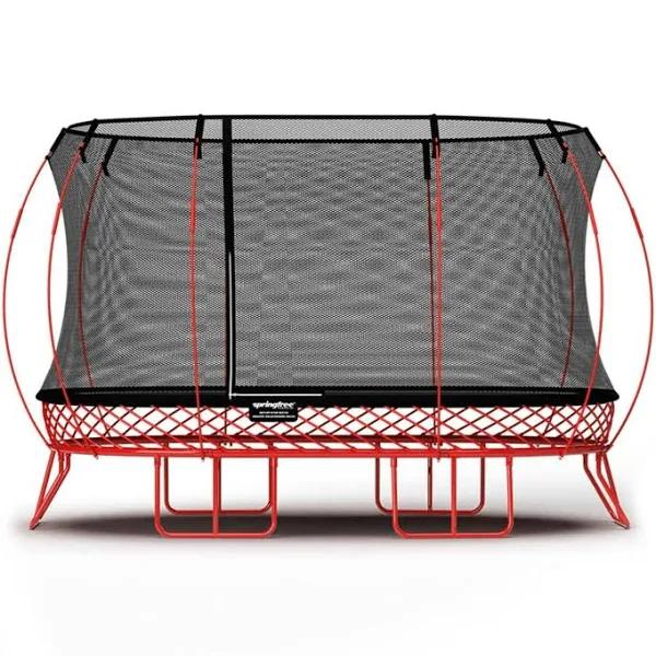 Springfree Red Large Oval 8 ft x 13 ft Trampoline