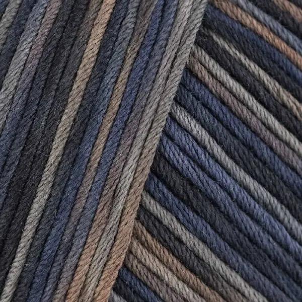 DMC Natura Spring #402 Anthracite, 100% Cotton 4 Ply Crochet & Knitting Yarn, 50g Ball