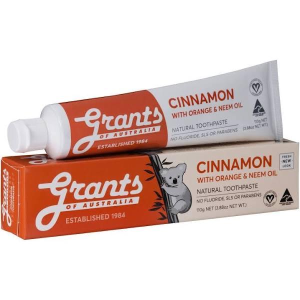 Grants Cinnamon Toothpaste 110 G