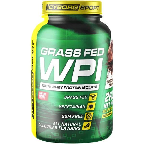 Cyborg Sport Grass FED WPI - 2 kg - Choc-Honeycomb