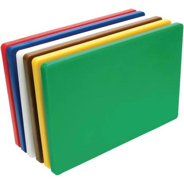 Polyethylene Colour Coded Cutting Board HACCP 300 x 450 x 13mm - Set of 6