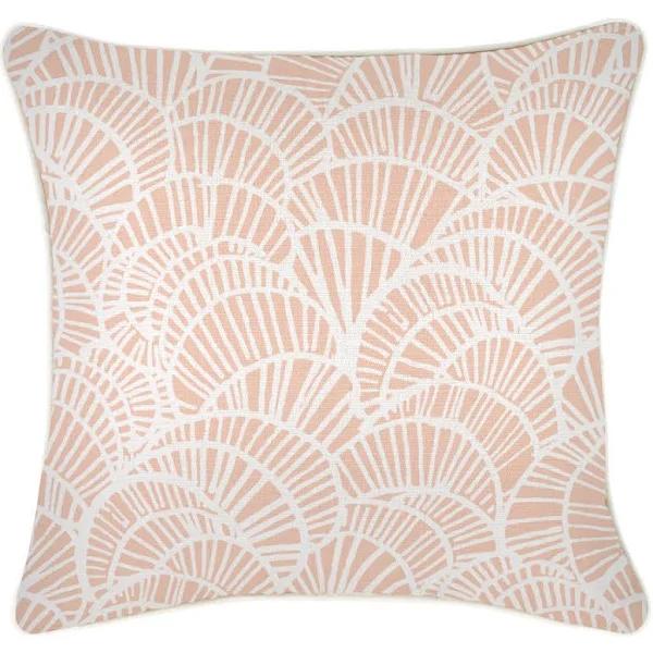 Cushion Cover-With Piping-Positano Blush-45cm x 45cm