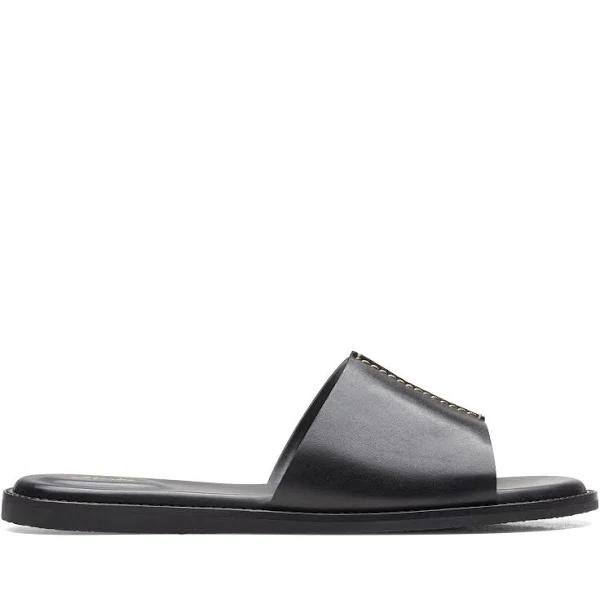 Clarks - Women's Black Sandals - Karsea Mule - Size One Size, 4 at The Iconic