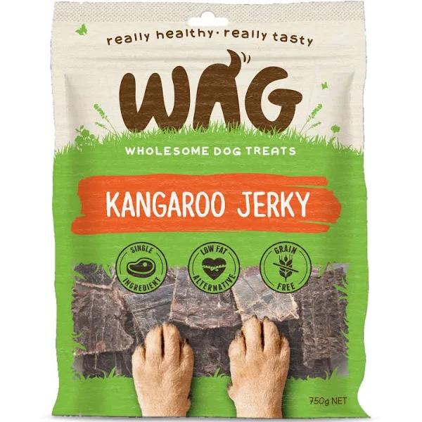 Wag Kangaroo Jerky Dog Treat 750g