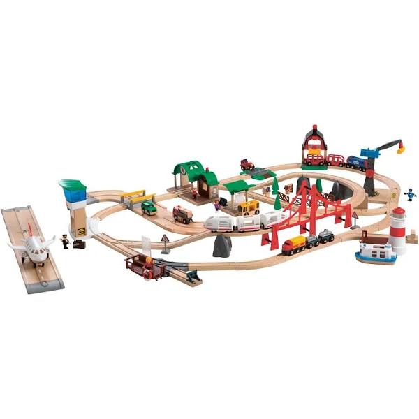 BRIO - Railway World Deluxe Set (106 Pieces)