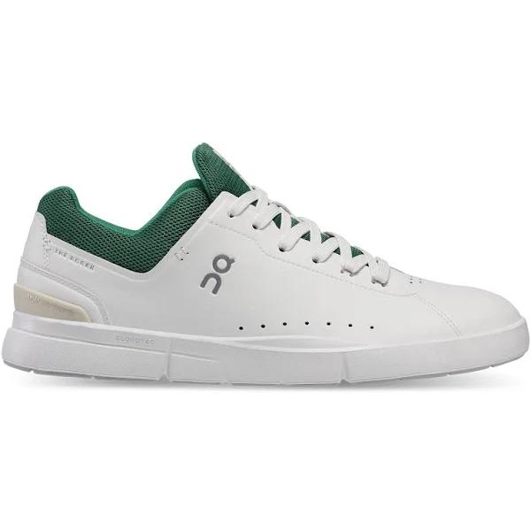 On The Roger Advantage White | Green, Mens, Size: 7