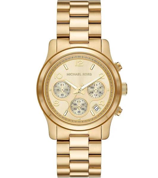 Michael Kors MK7323 Runway Chronograph Watch in Gold