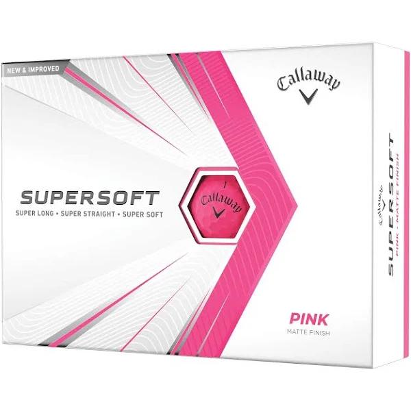 Callaway Supersoft Pink Golf Balls