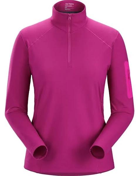 Arc'teryx Womens Rho LT Zip Neck Synth / XS