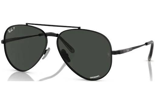 Ray-Ban RB8225 Aviator Titanium 3141K8 Black